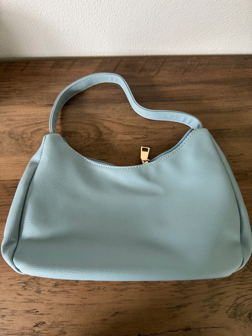Small Blue Shoulder Purse